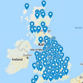 Gaslow Direct Fill Cylinder LPG map
